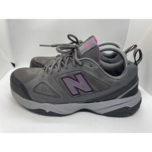 New Balance Women's WID627P2 Industrial Steel Toe Safety Work Shoes Sz 8